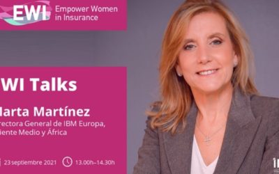 Inspiring session with Marta Martínez #RedEWI – Empower Women in Insurance