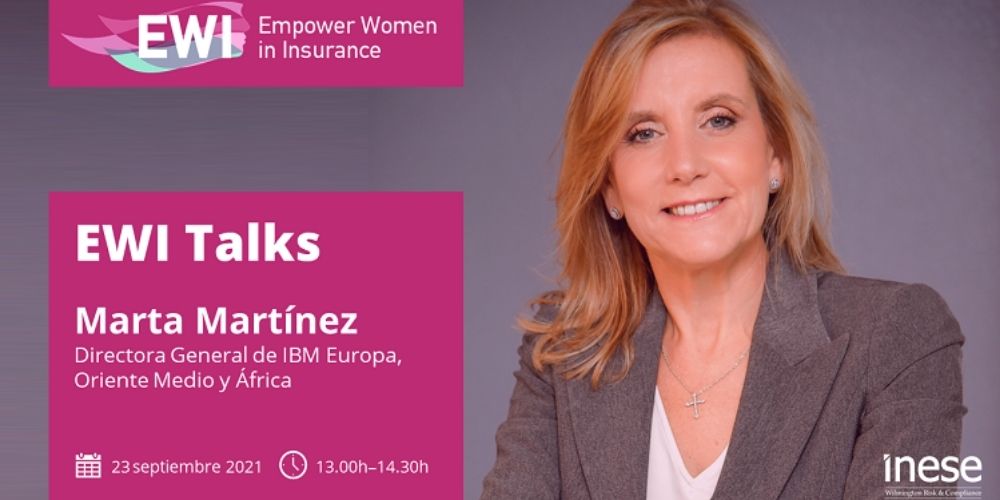 Inspiring session with Marta Martínez #RedEWI – Empower Women in Insurance
